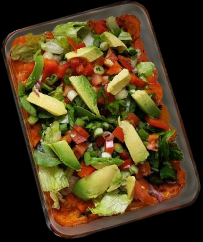 Enchilada Bowl w/Toppings