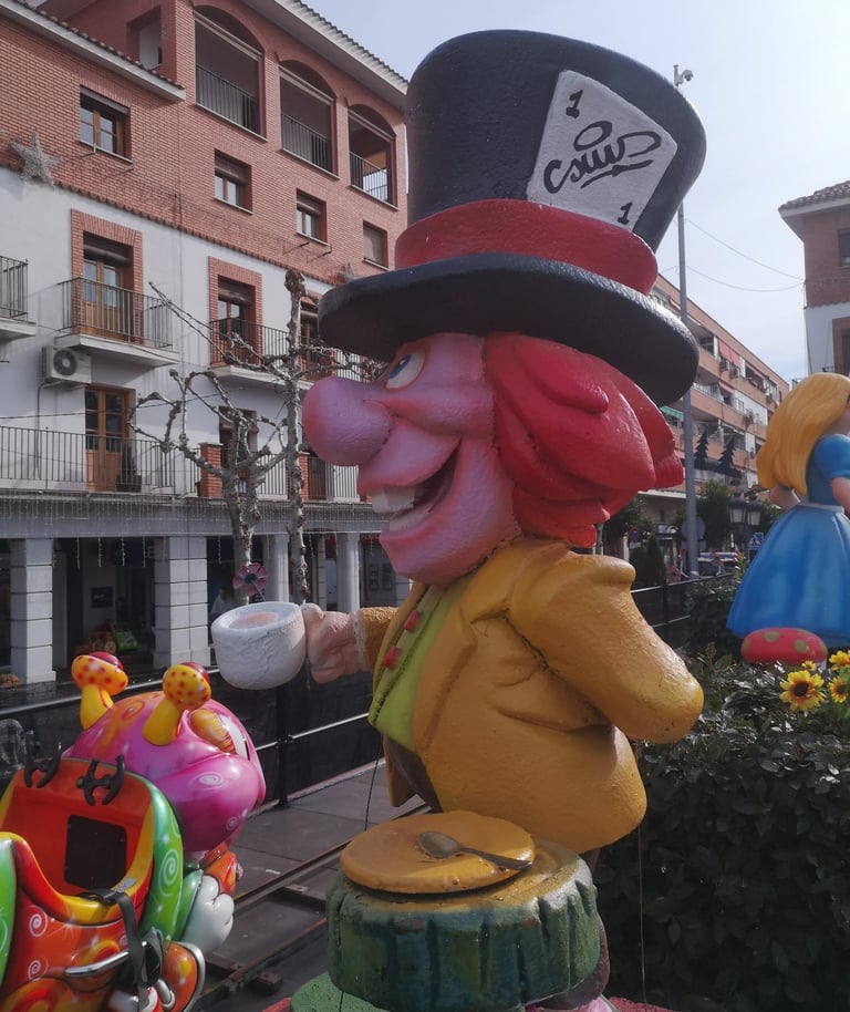 alquiler personaje sombrerero