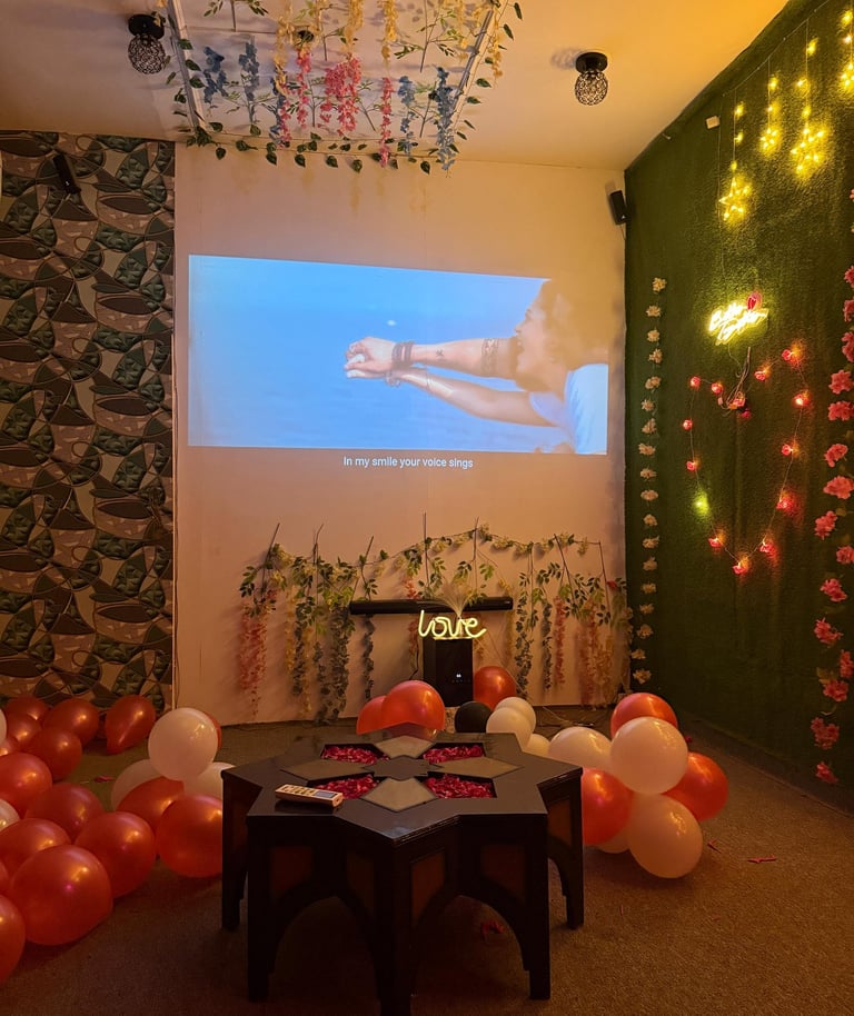 Private theatre anniversary celebration at The Jamboree Gurgaon