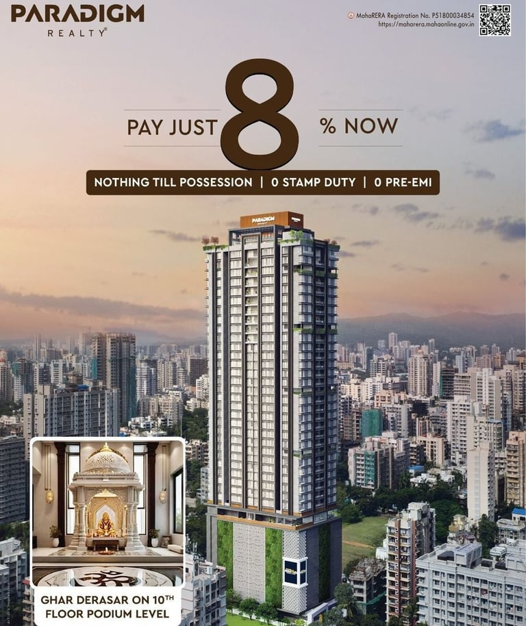 ANANTAARA BORIVALI, PARADIGM ANANTAARA SHIMPOLI BORIVALI WEST