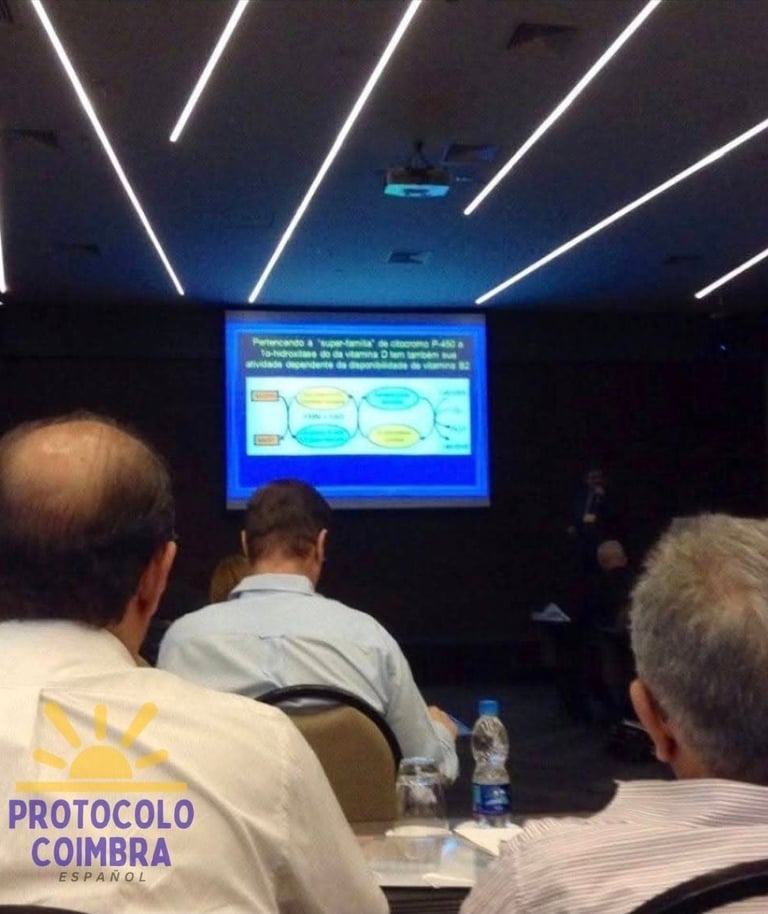 Image taken during the presentation at the Brazilian Symposium on vitamin D.
