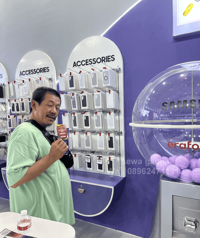 rental mesin gachapon event