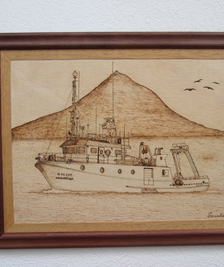 Artesanato em Madeira Pirogravura Scarlati Loja peças Presentes personalizadas trabalhos madeira rústica Decoração artesanal 