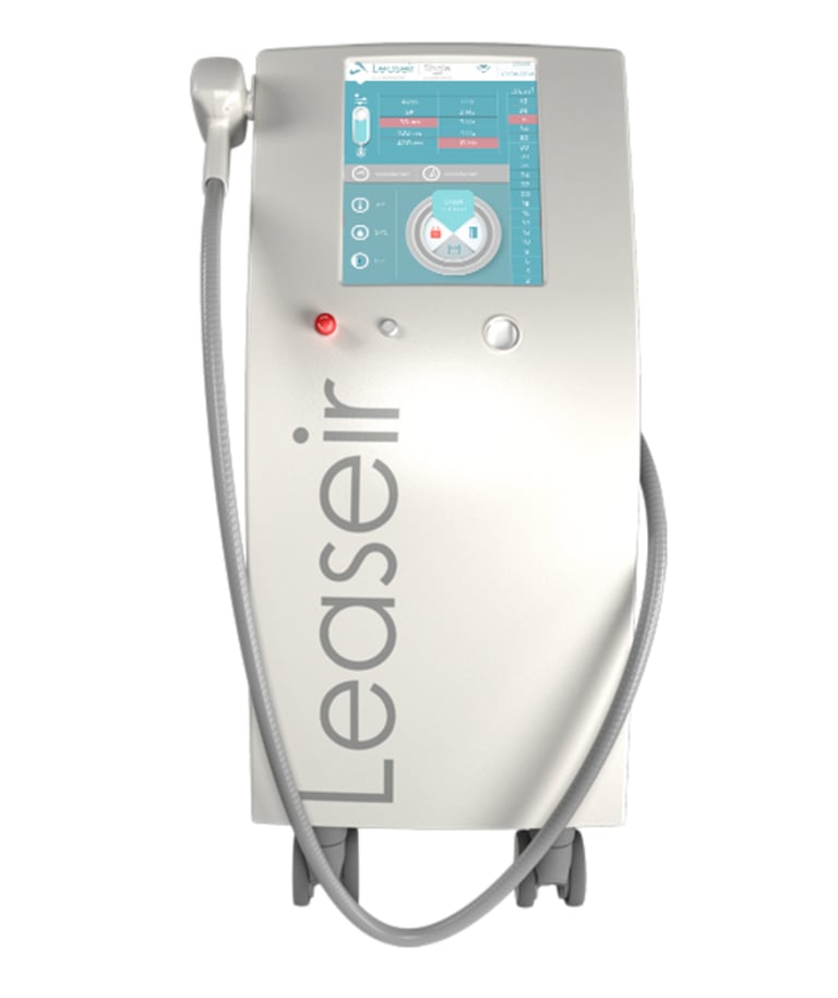 Machine Leaseir utilisée chez The Body Lab pour le traitement d'épilation laser