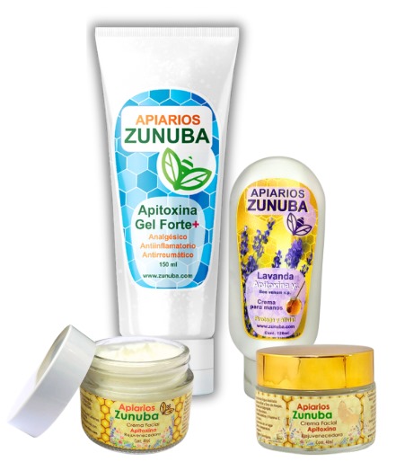 Apitoxina Gel Crema Gel Creams Apitoxin Bee Venom Veneno de Abejas