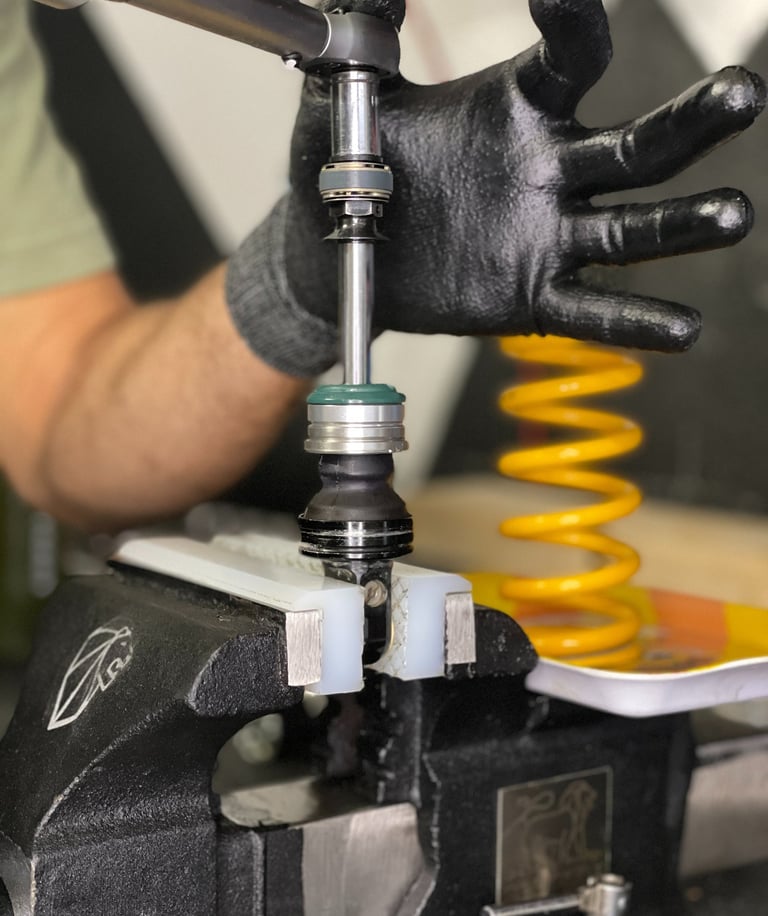 serrage shaft vtt enduro