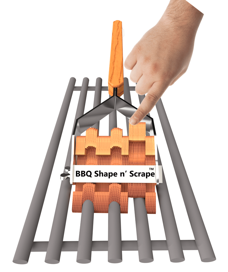 A Natural BBQ Scraper with wood blades you can trust to get the job done. This BBQ Scraper will outl