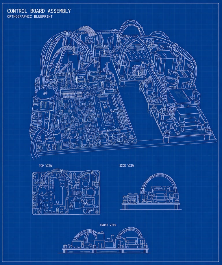 Blueprint di un sistema elettronico di controllo per dispositivi laser medicali ed estetici