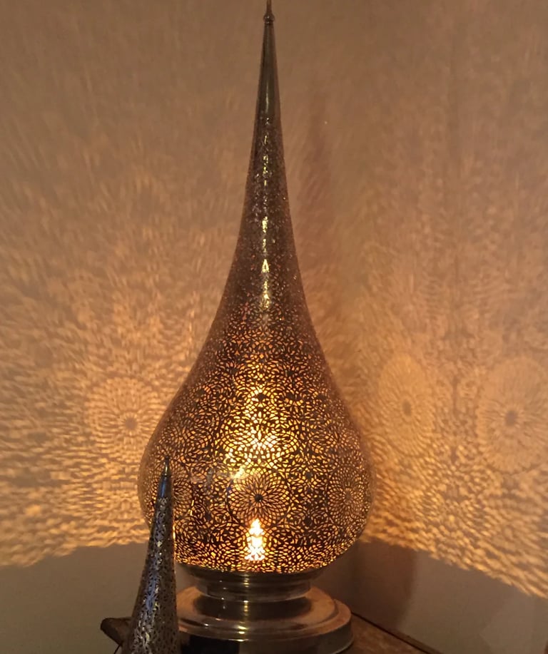 Fabrication de Lampe en laiton sur mesure Maroc