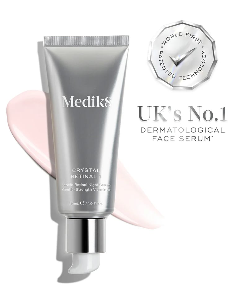 Medik8 Crystal Retinal Night Serum tube