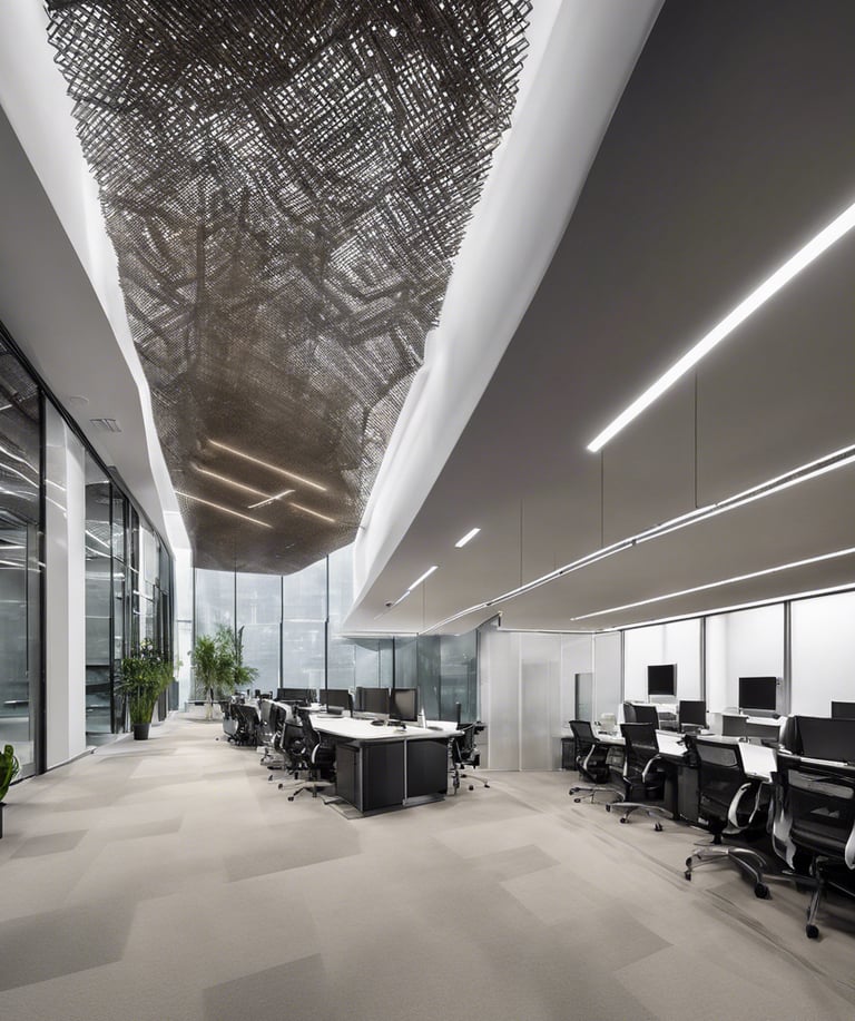 Interior Oficina Aduana.