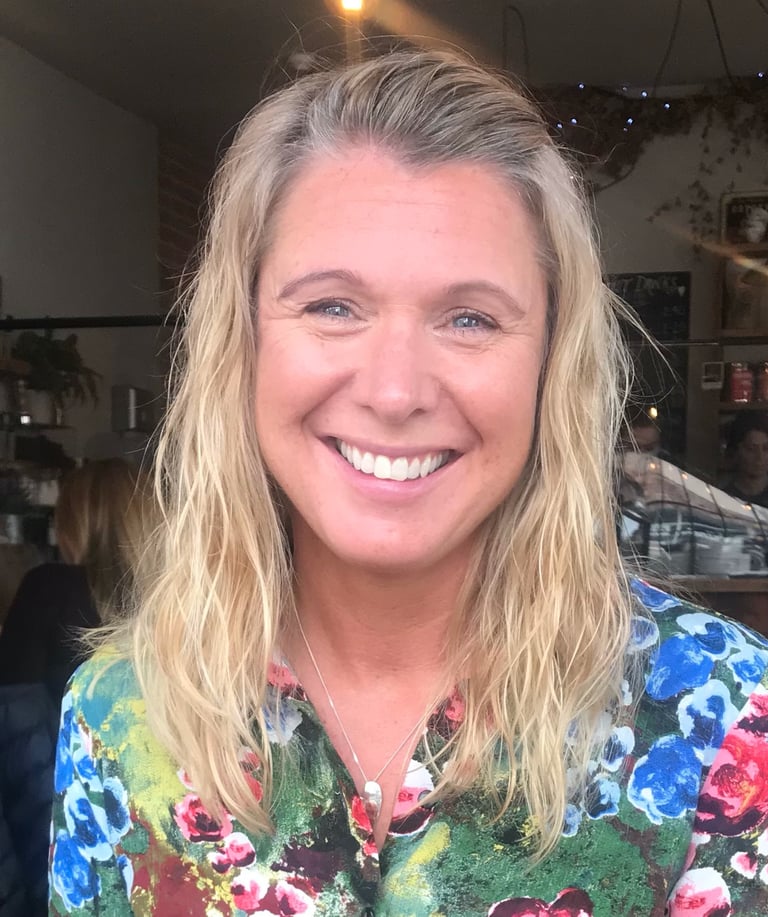 An image of Gemma, she is smiling and looks friendly