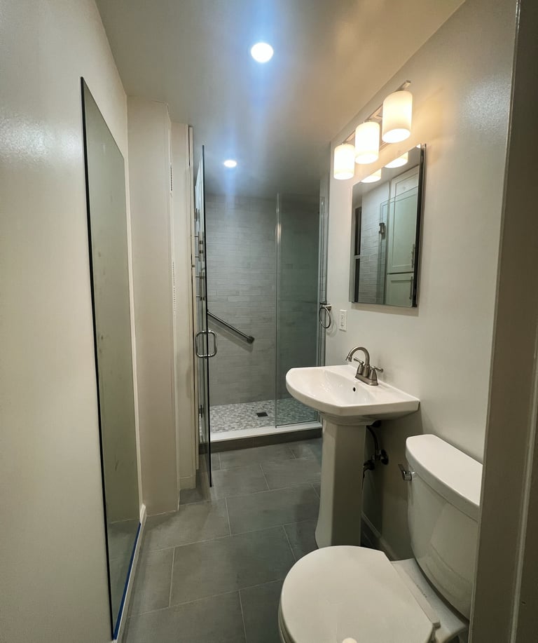 bathroom renovations and tilework