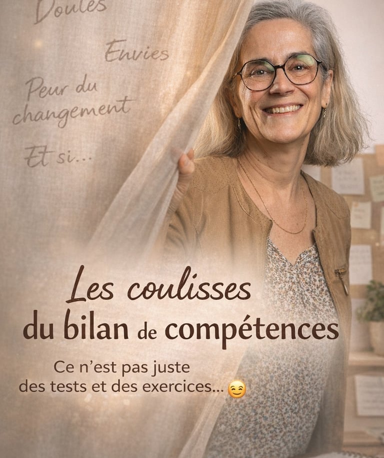 Les coulisses du métier d'accompagnatrice en bilan de compétences