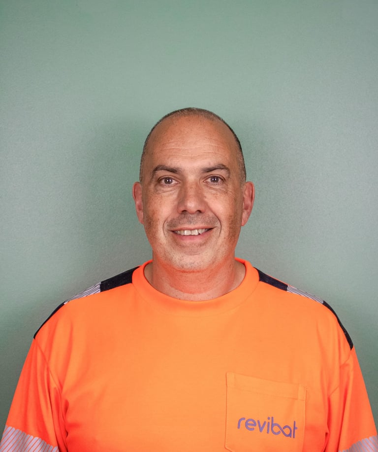 Portrait de Pascal, cariste chez REVIBAT