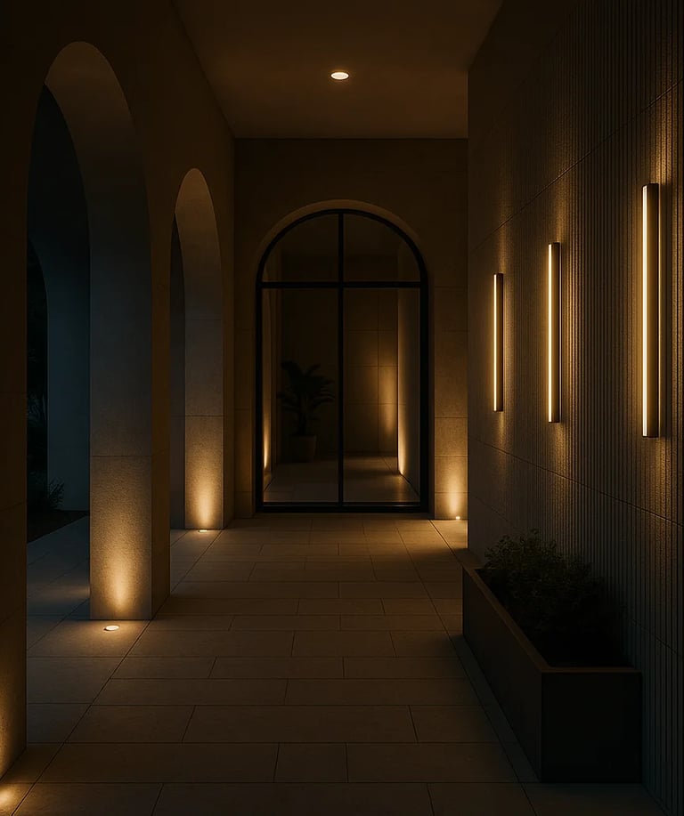 Elegant lighting architecture
