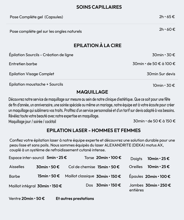 Hydrafacial Esthetique Ongles Epilationlaser OndaColwaves Botox BeauteFrance BeauteGeneve Microbland