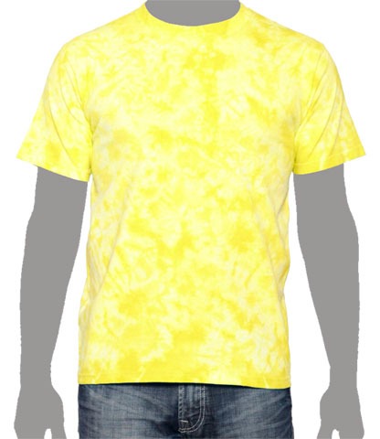 Yellow Tie-dye T-shirt