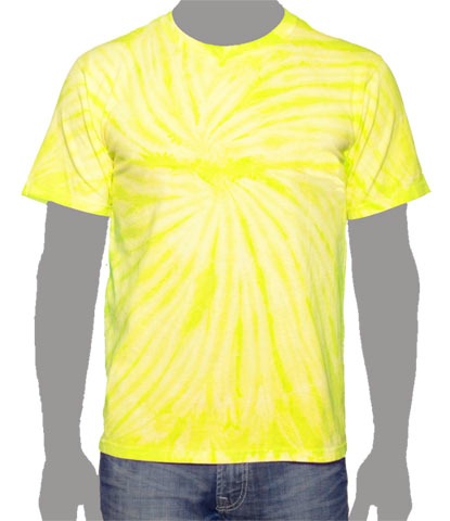 Yellow Tie-dye T-shirt