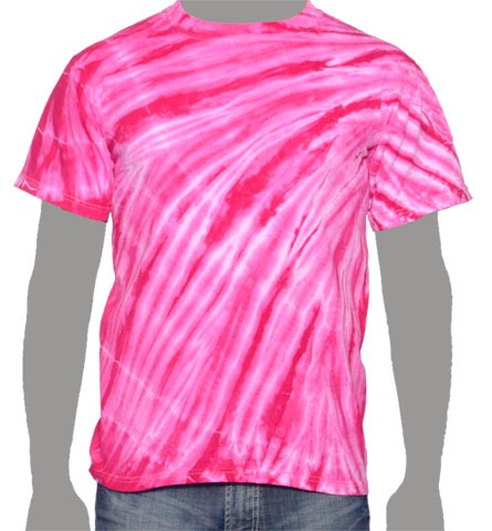 Hot Pink Tie-dye T-shirt