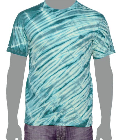 Teal Tie-dye T-shirt