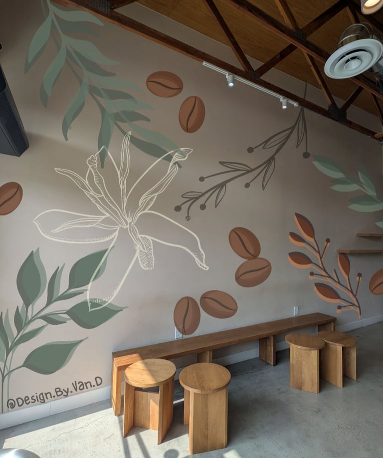 Business mural-Coffee Shop