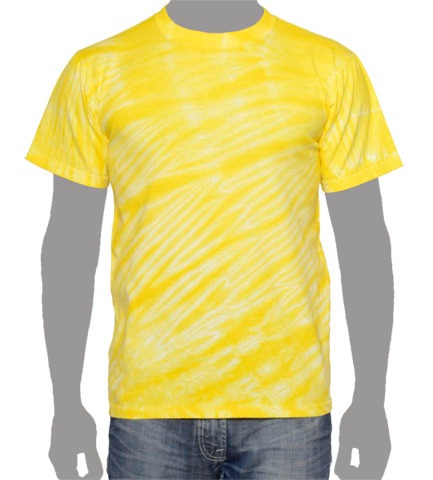 Yellow Tie-dye T-shirt