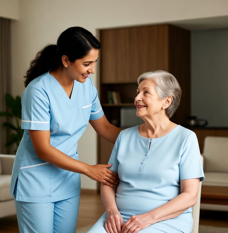 Trusted home care, nursing and domestic support in Delhi NCR