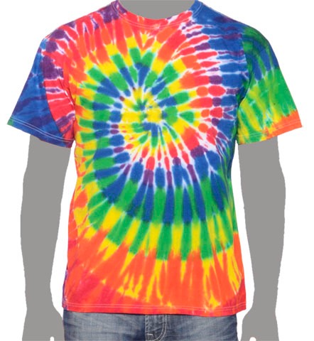 Rainbow Tie-dye T-shirt