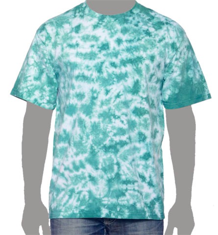 Teal Tie-dye T-shirt