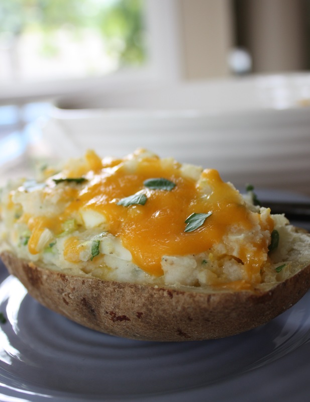 Mom's stuffed potatoes