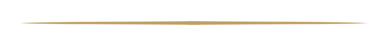 Minimalist elegant gold horizontal divider line glowing against a solid black background.