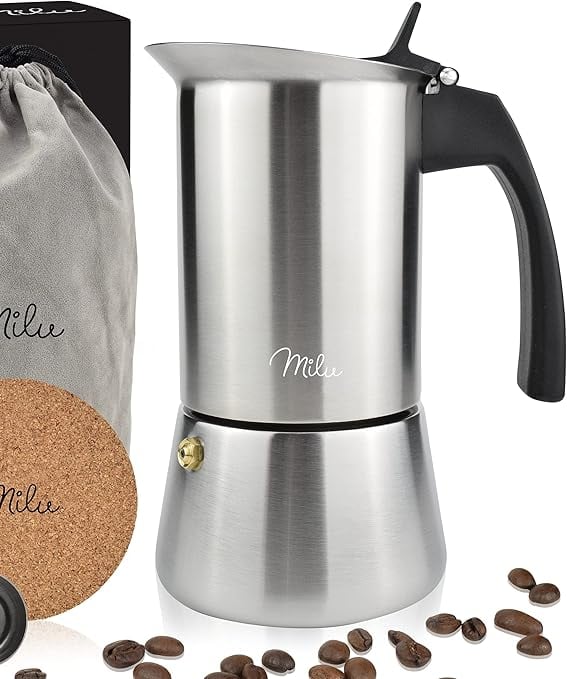 cafetera milu ek-ss cafetera italiana milu