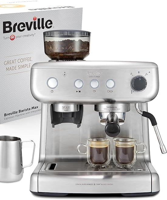 Cafetera breville barista max 2025 cafetera breville