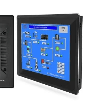 Card-Swiping and QR-code Scanning Fully Enclosed Industrial Display