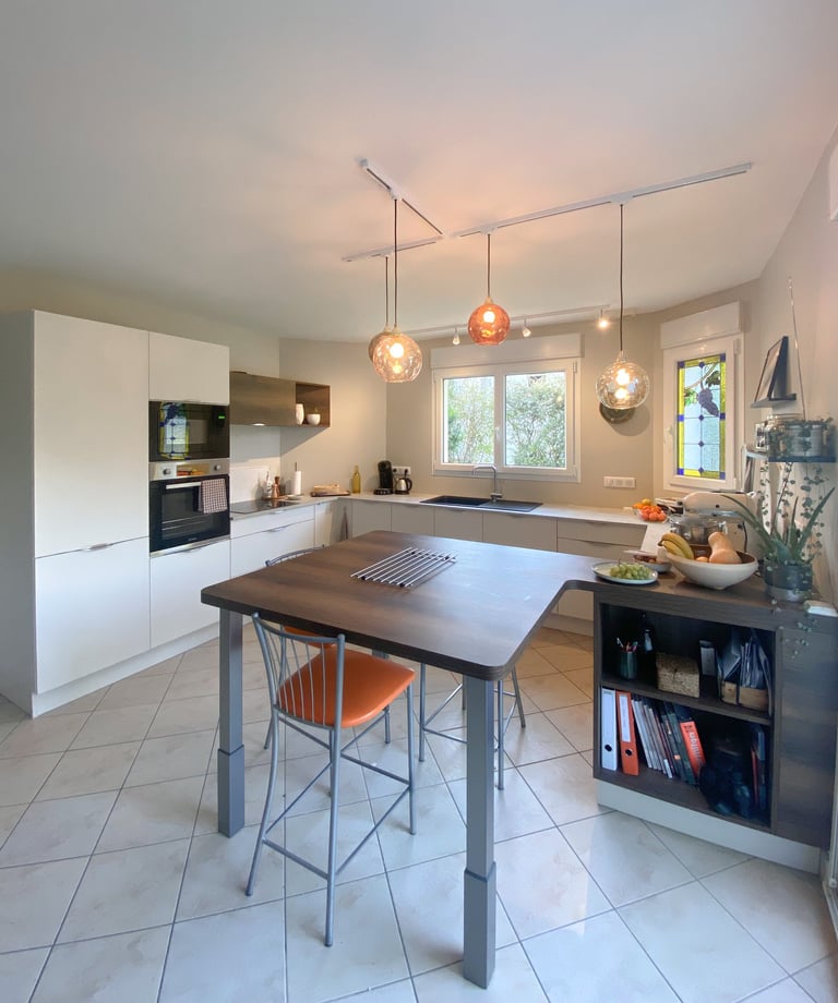 Projet Fresnel - rénovation cuisine et séjour 