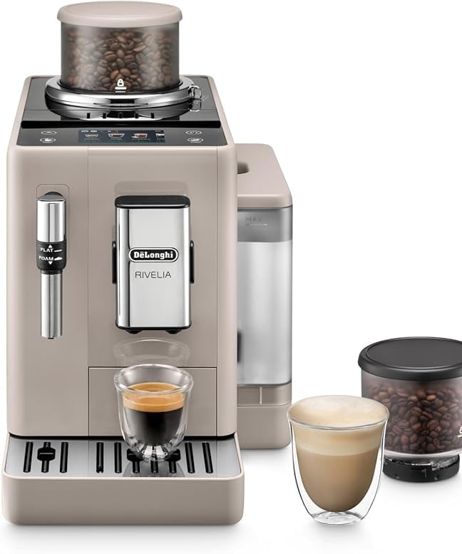 cafetera delonghi rivelia cafetera superautomática