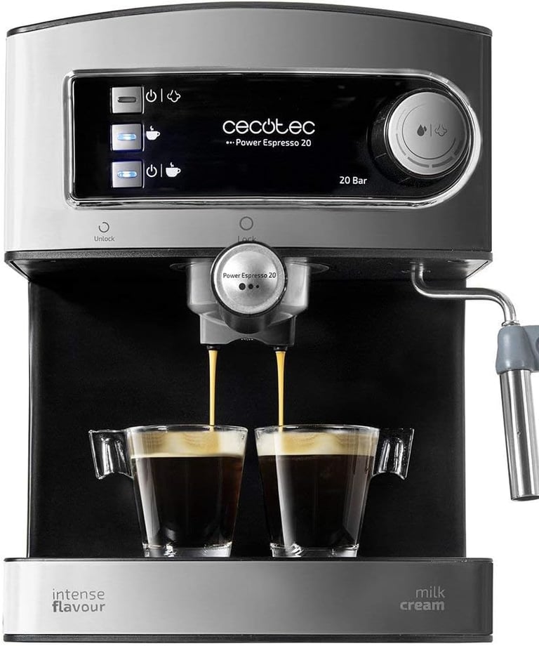 cafetera espresso automática cecotec power espresso 20