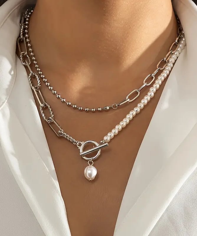 Collection de colliers OFAIR Paris bijoux en acier inoxydable