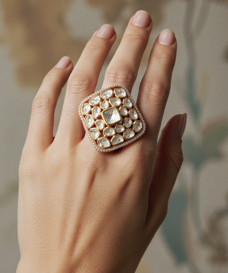 Regal Polki Ring