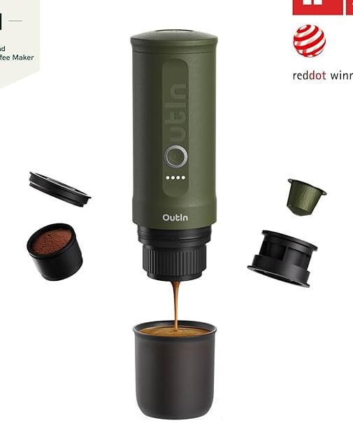 cafetera portátil outin