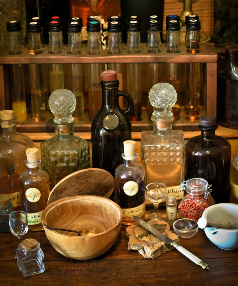 Vente et dégustation à l'atelier