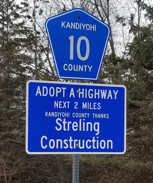 adopt a highway streling construction