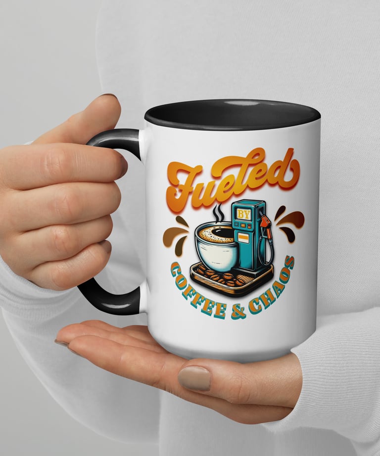 1 Time Lab Fueled by Coffee and Chaos Mug