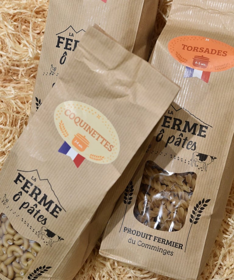 sachet de pâtes artisanales