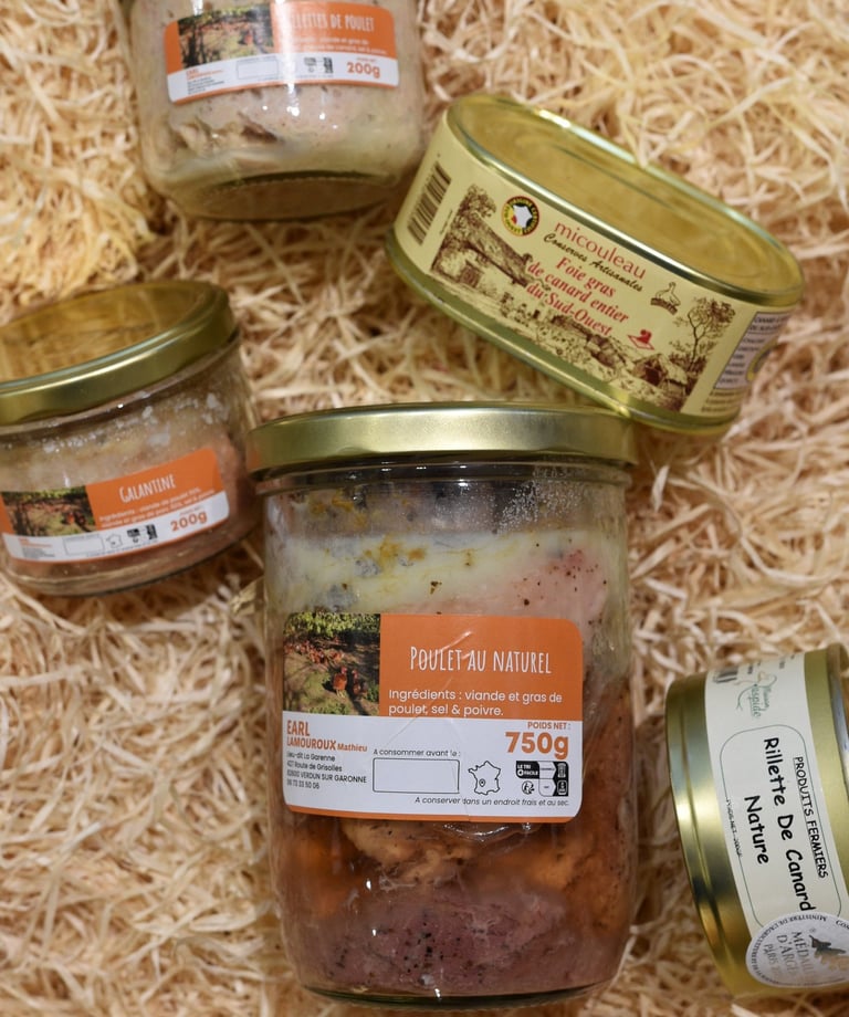 bocaux de viandes artisanales