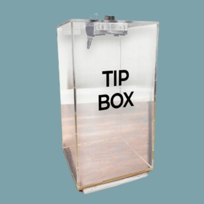 Acrylic tip box 