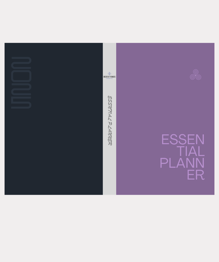 Acquista Essential Planner : colore Intuitive Style. Viola, Grigio, Nero.