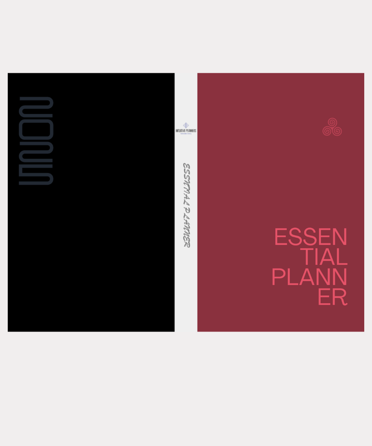 Acquista Essential Planner: Colore Rubino Ardente. Rosso Rubino, Grigio, Nero.