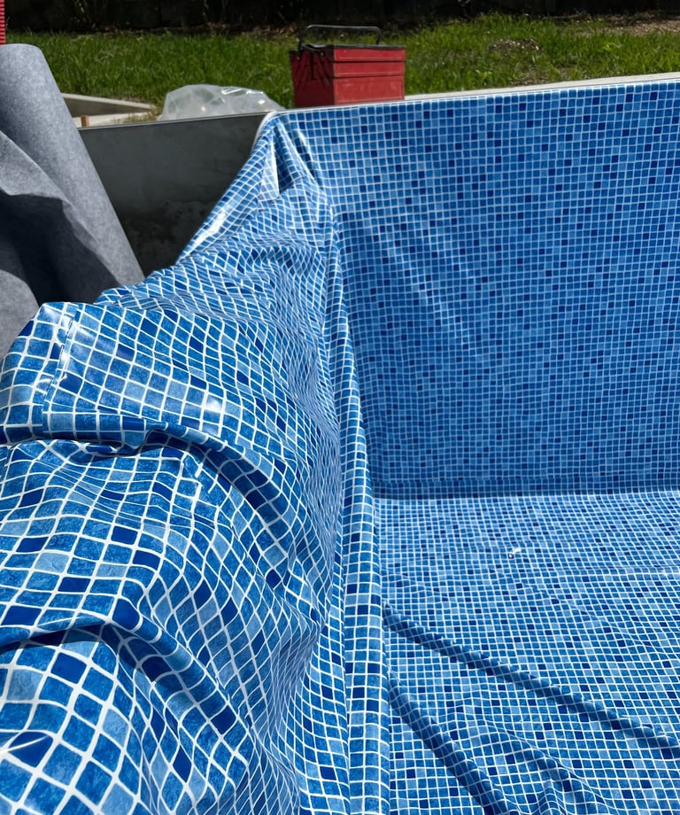 rénovation de piscine et changement de liner